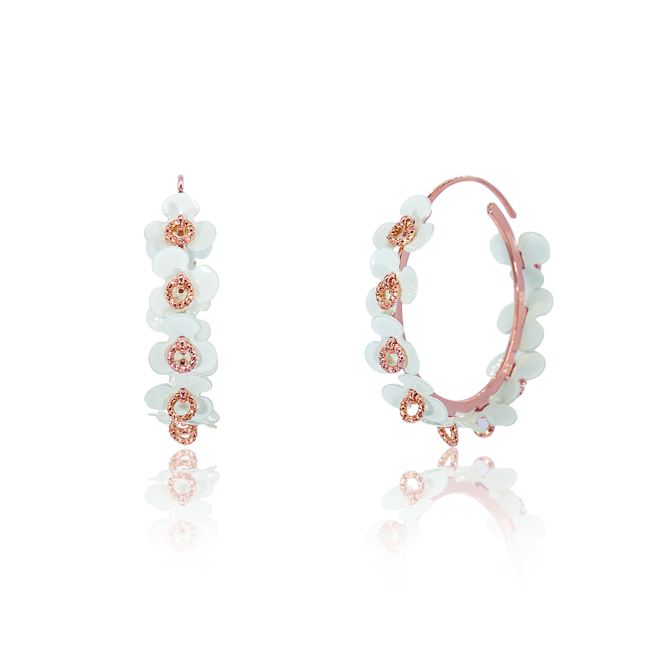 Fiore Creole Earrings