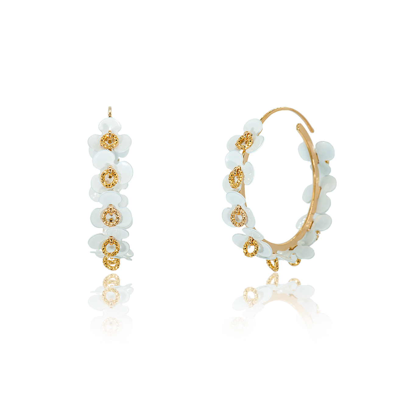 Fiore Creole Earrings