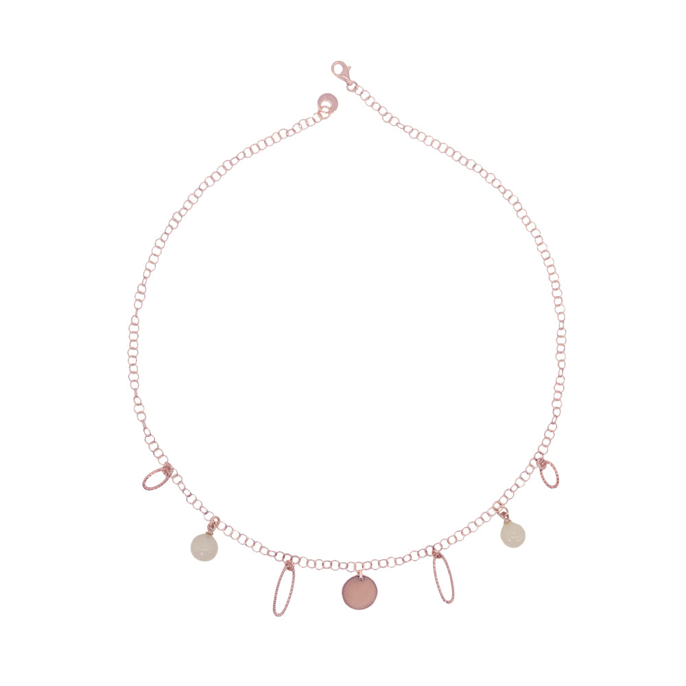 Forever Necklace – Rose Quartz