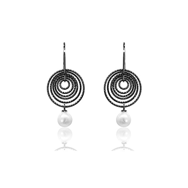 Mini Parigi Con Perla Earrings