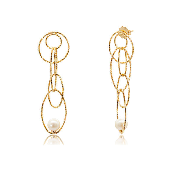 Pendolo Con Perla Earrings