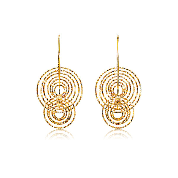 Penny Farthing Earrings