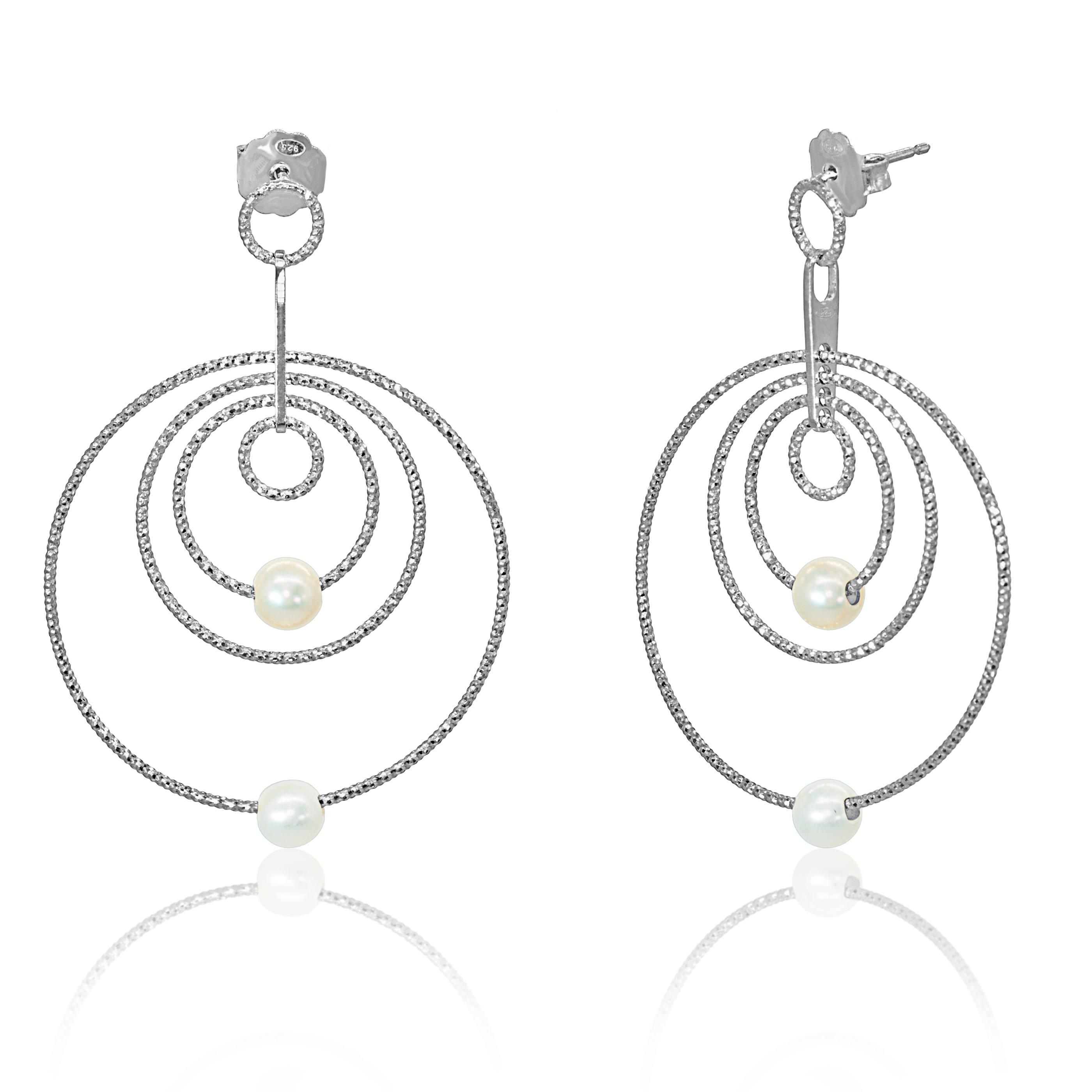 Firenze Con Perla Earrings