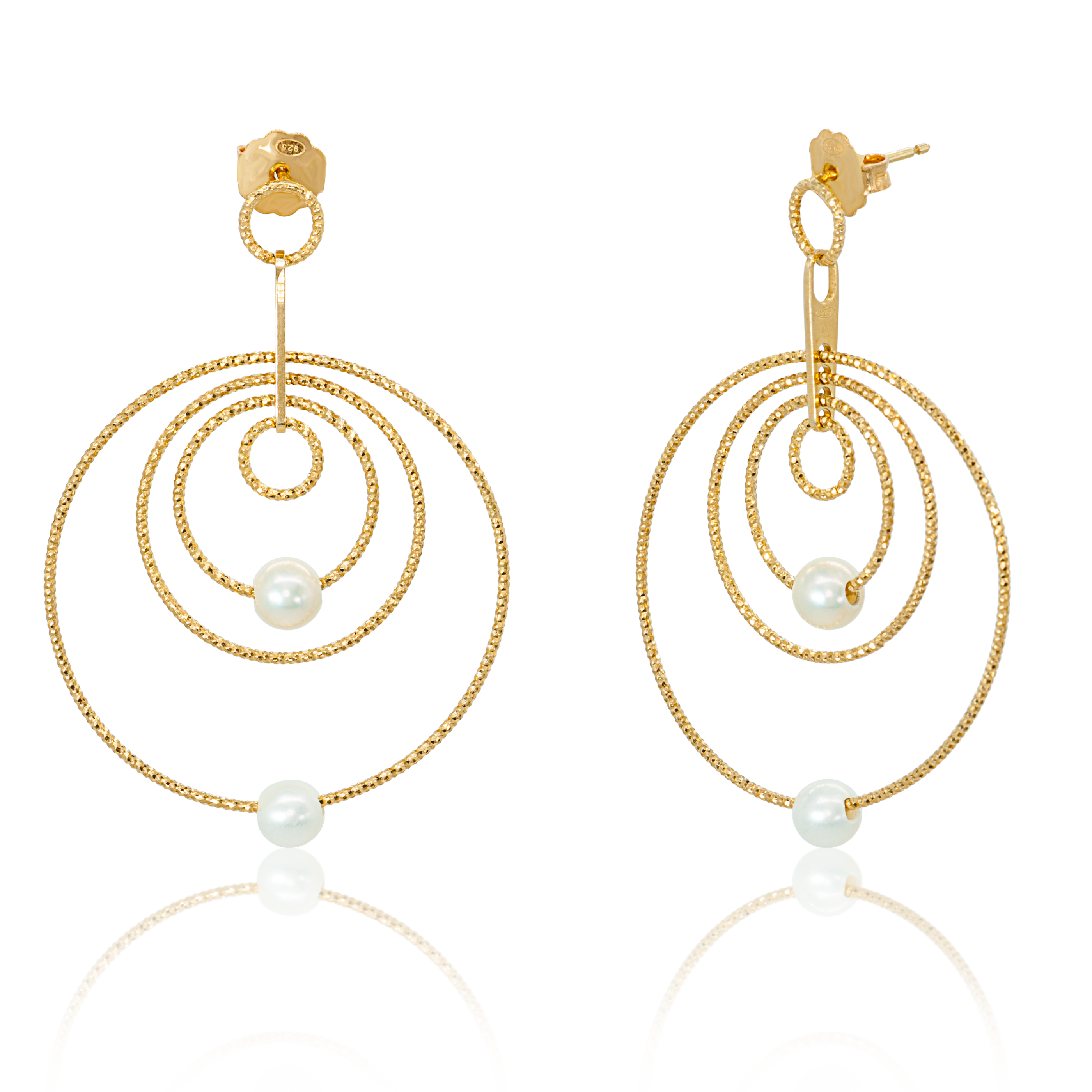 Firenze Con Perla Earrings