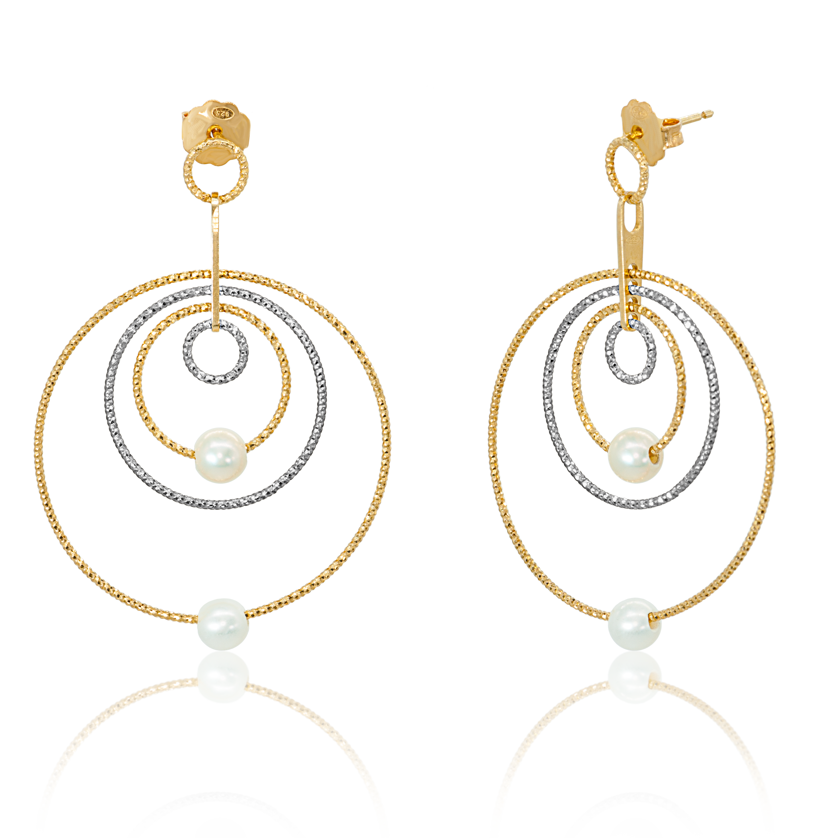 Firenze Con Perla Earrings