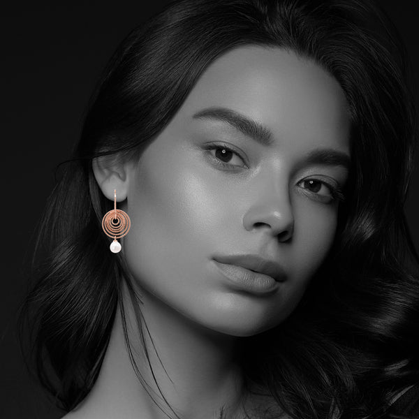 Mini Parigi Con Perla Earrings