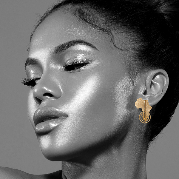 Out of Africa Large Stud Earrings