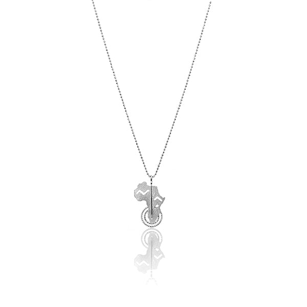Africa Pendant Patterned Small