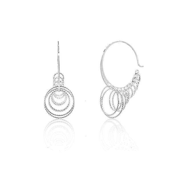 Crescendo Hoop Earrings