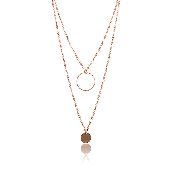 Disc Necklace 2-in-1