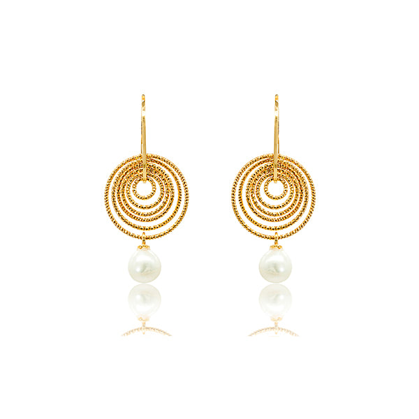 Mini Parigi Con Perla Earrings
