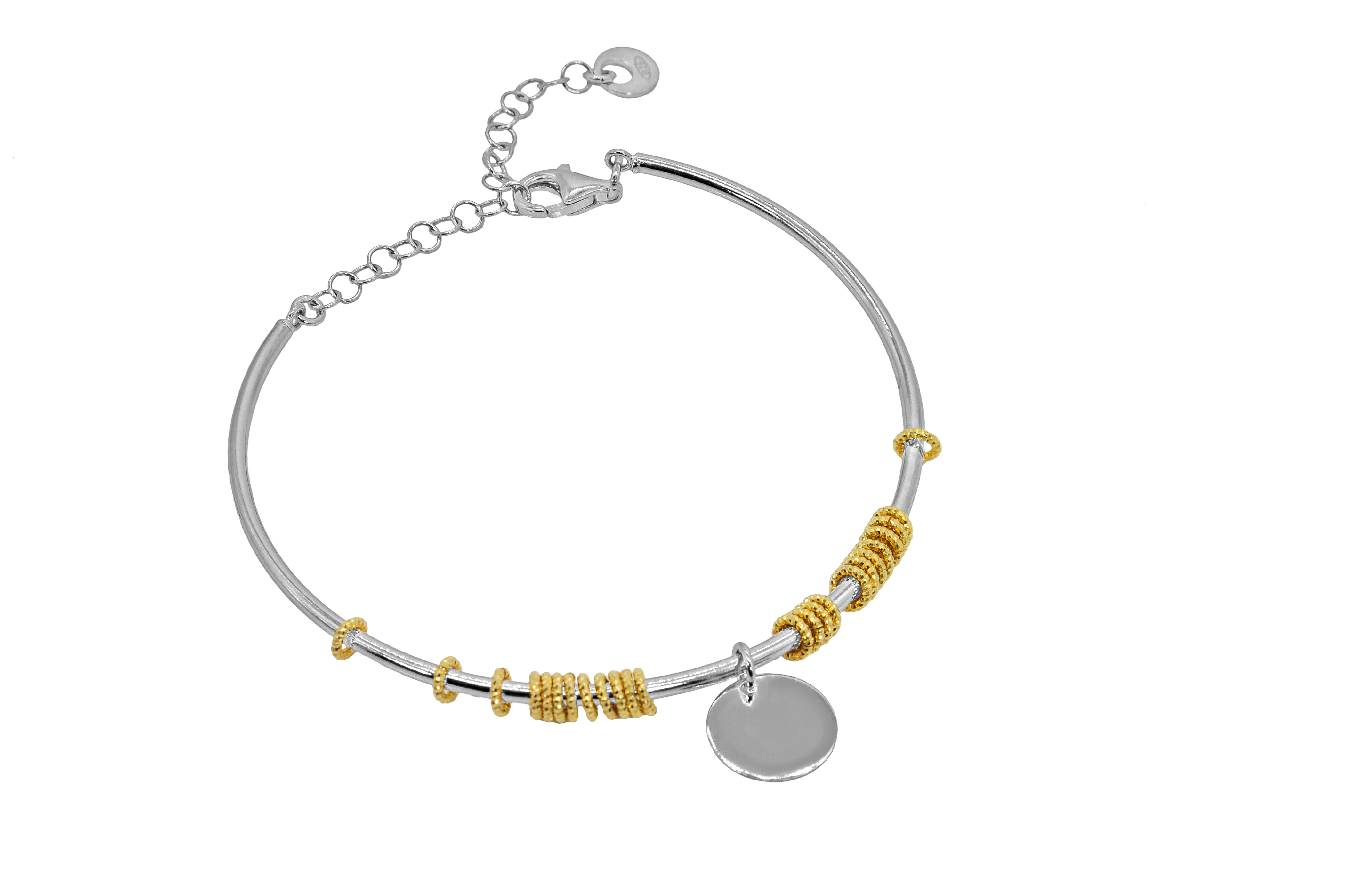 Braccialetto Con Disc Bangle