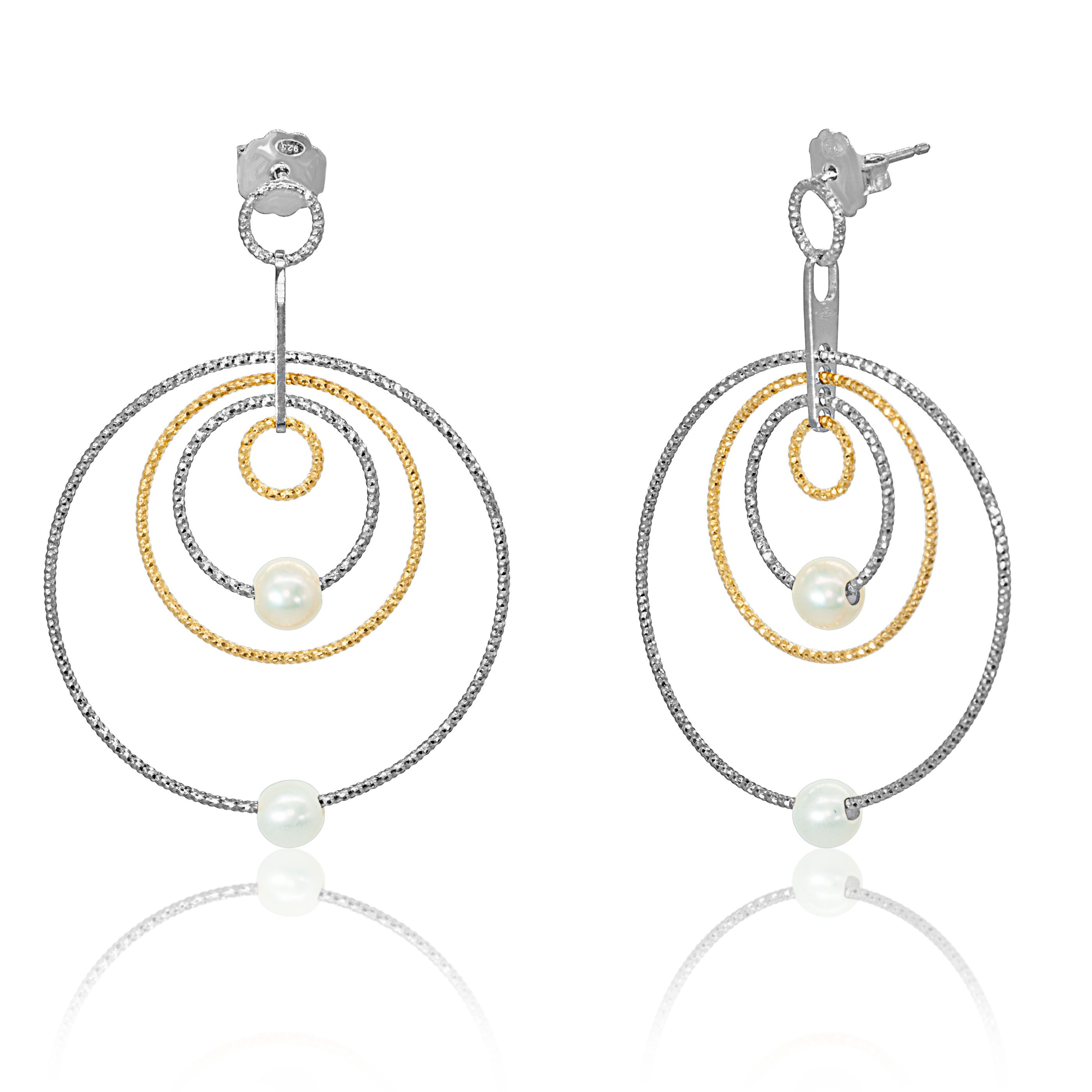 Firenze Con Perla Earrings