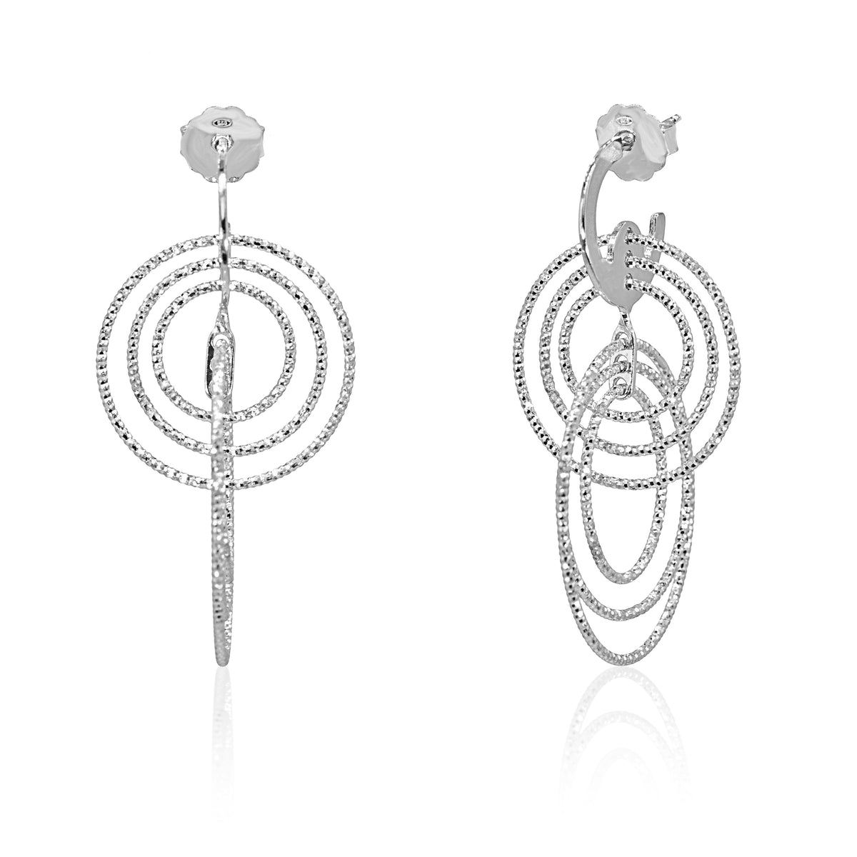 Rotatoria Hoop Earrings