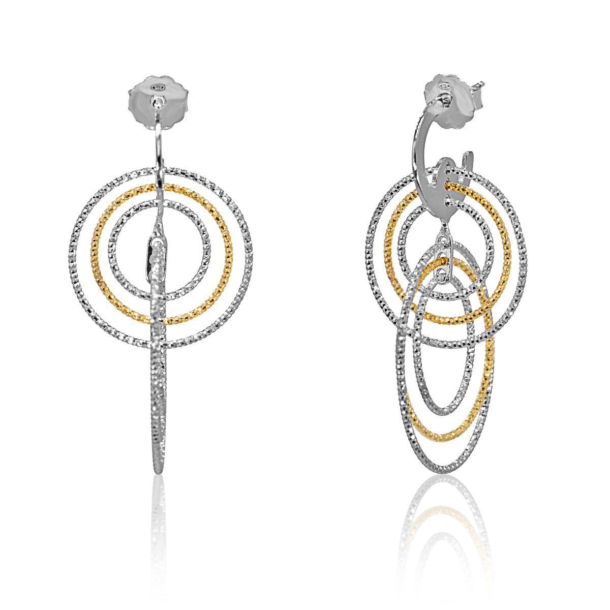 Rotatoria Hoop Earrings
