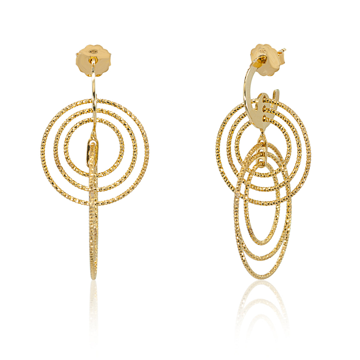 Rotatoria Hoop Earrings