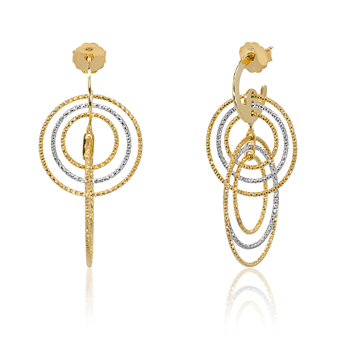 Rotatoria Hoop Earrings