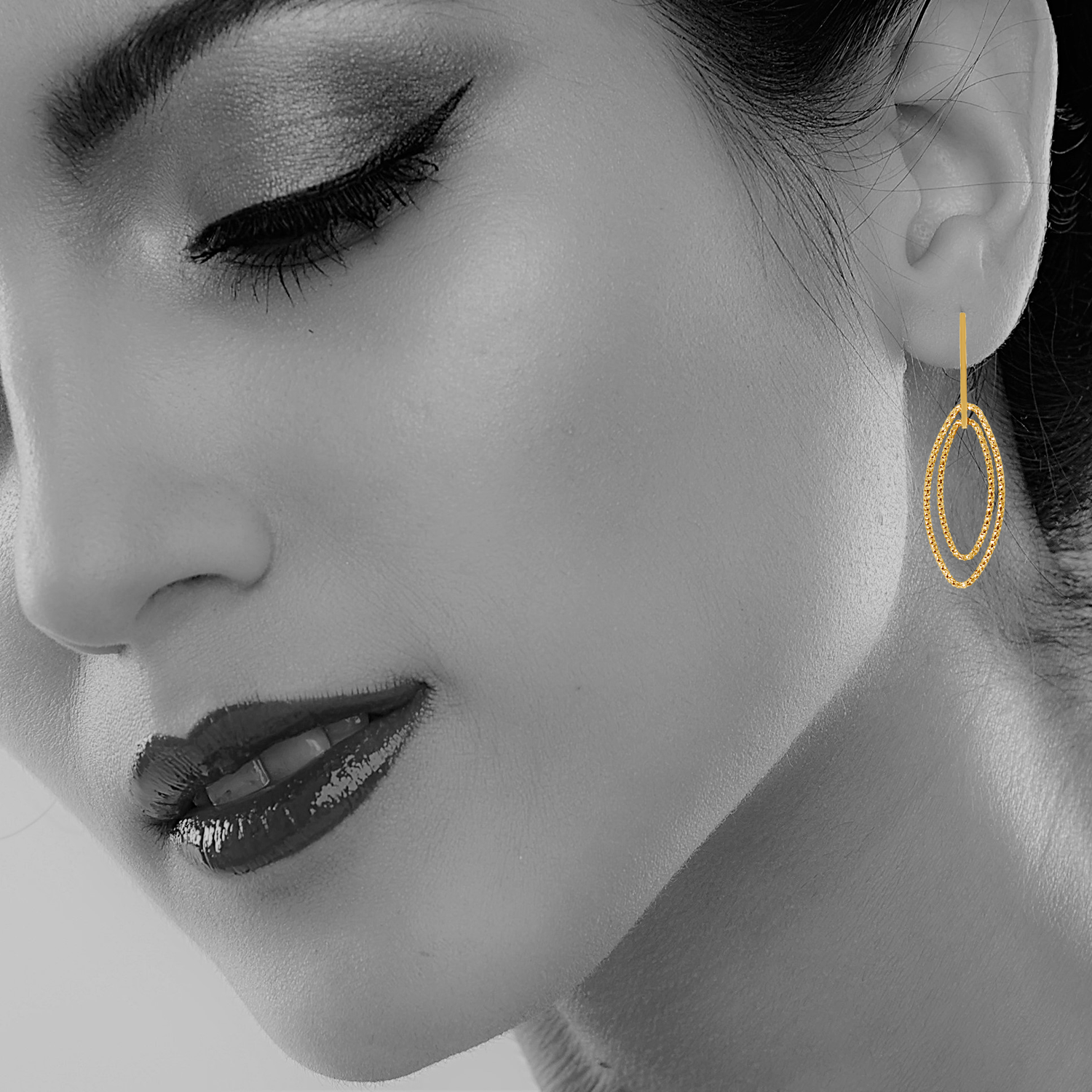 Mini Marquis Earrings