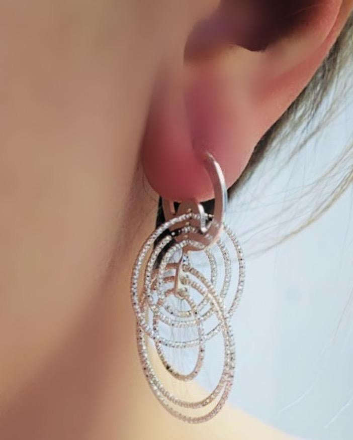Rotatoria Hoop Earrings