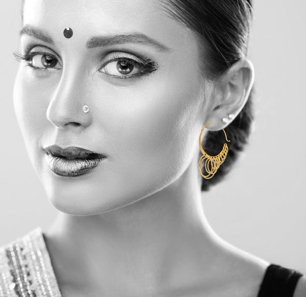Crescendo Hoop Earrings